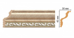 Плинтус потолочный DECOMASTER 148B-59ДМ (45*30*2400мм)